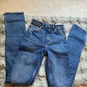 Zara Split Skinny jeans size 0